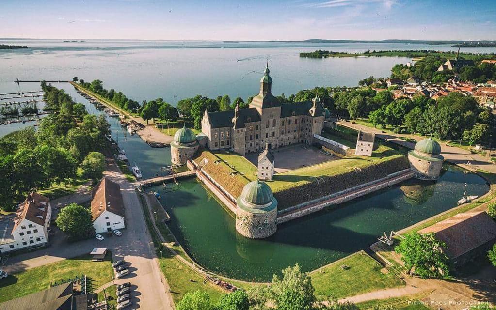 Semesterlaegenhet Vadstena Bagian luar foto
